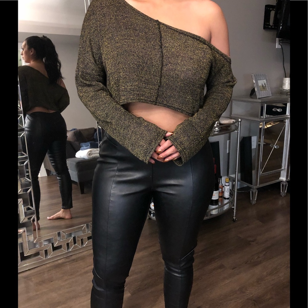Faux Leather Leggings